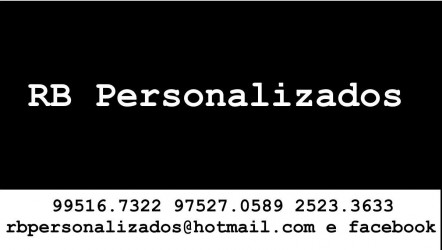 RB PERSONALIZADOS